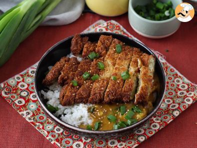 Recette Aubergine panée à la chapelure panko façon katsu curry japonais mais végétarien