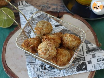 Recette Beignets de thon croustillants au air fryer : un apéritif irrésistible !