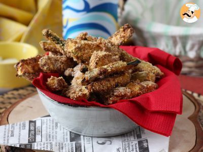 Recette Frites de courgettes au air fryer