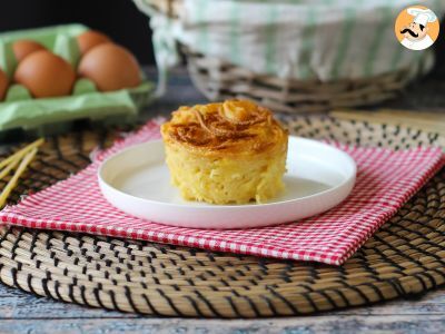 Recette Frittata de pâtes au air fryer