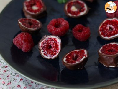 Recette Comment faire des franui maison? ces framboises au chocolat super tendance!