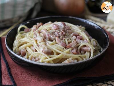 Recette Pâtes aux lardons : faciles et économiques!