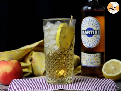 Recette Spritz martini sans alcool, un cocktail doux et floral pour l'apéritif