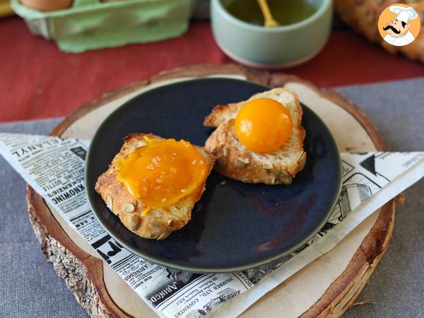 Recette Jaunes d'œufs confits au air fryer à tartiner