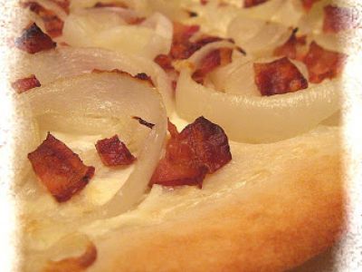 Recette Flammekueche(tarte flambée)