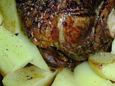 Recette Gigot d?agneau en croute d?herbes