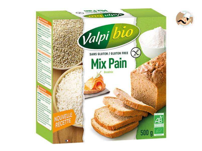 Créez votre pain sans gluten avec le Mix Pain Bio Valpibio !