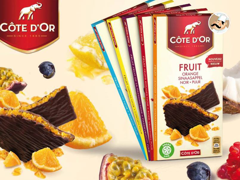 Côte d'Or innove avec sa nouvelle gamme Fruits