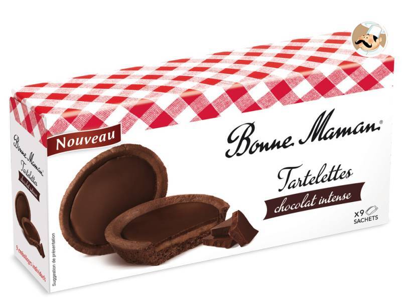 On craque pour les tartelettes au chocolat intense de Bonne Maman !