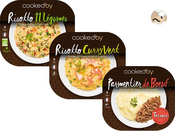 Goûtez aux trois nouvelles recettes CookedBy