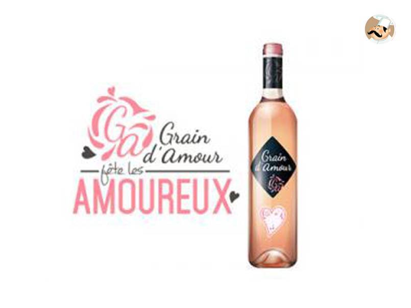 Vivez une Saint Valentin romantique avec les bouteilles Grain d'Amour des Vignerons du BRULHOIS