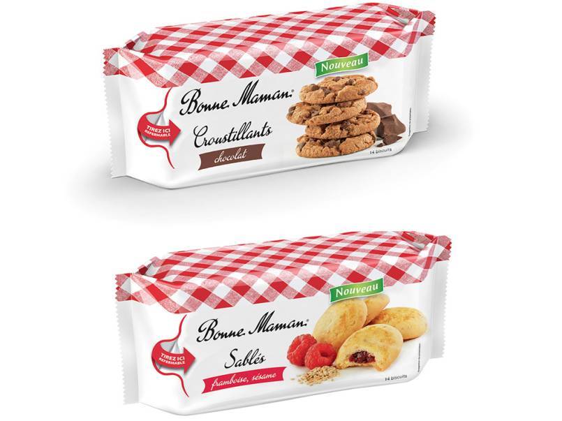 Instant goûter avec les biscuits gourmands Bonne Maman