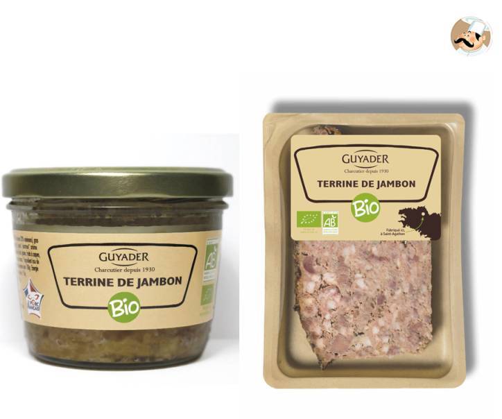 Terrine de jambon bio : la qualité made in France par GUYADER Gastronomie