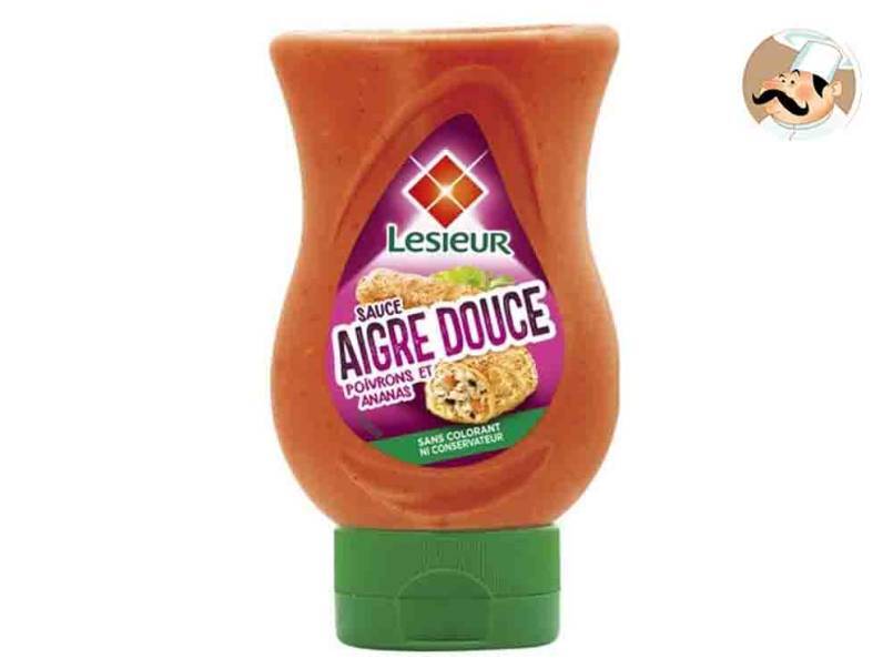 Direction le pays au soleil levant avec la sauce Aigre Douce Lesieur