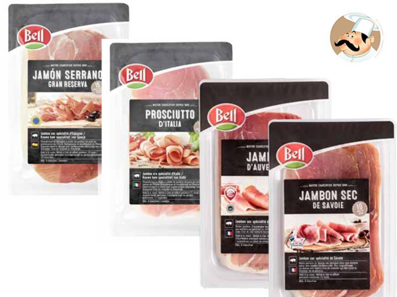 Les jambons secs Bell vous accompagnent durant vos repas