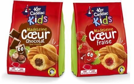 Les madeleines au coeur gourmand de Ker Cadélac Kids