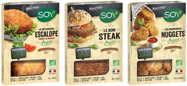 La gamme bistrot vegan de Soy