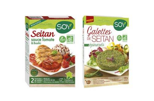 Soy vous fait goûter à deux nouvelles saveurs de Seitan