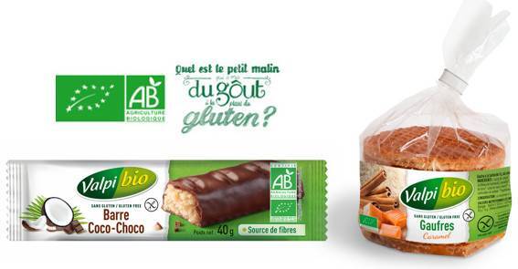 La gourmandise en mode bio et sans gluten avec Valpibio