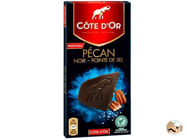 La tablette de chocolat sans carrés de Côte d'Or