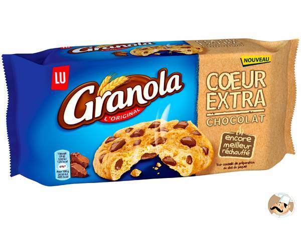 Granola lance le premier cookie au coeur moelleux !