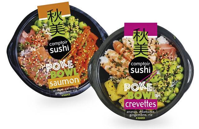 Les Poke bowl de Comptoir Sushi