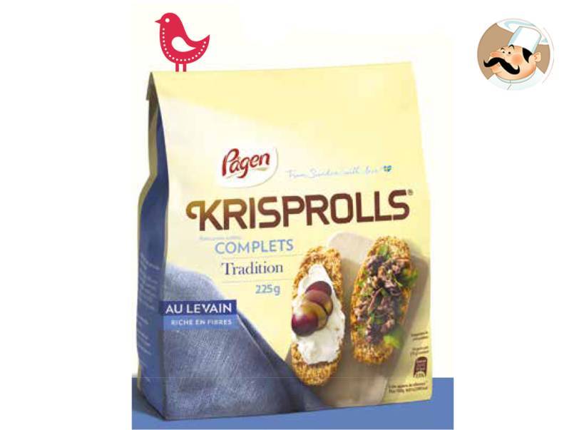 Saveurs et naturalité avec les Krisprolls tradition au levain