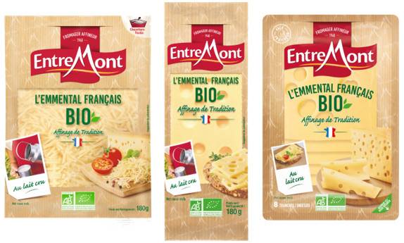 Emmental français et bio Entremont