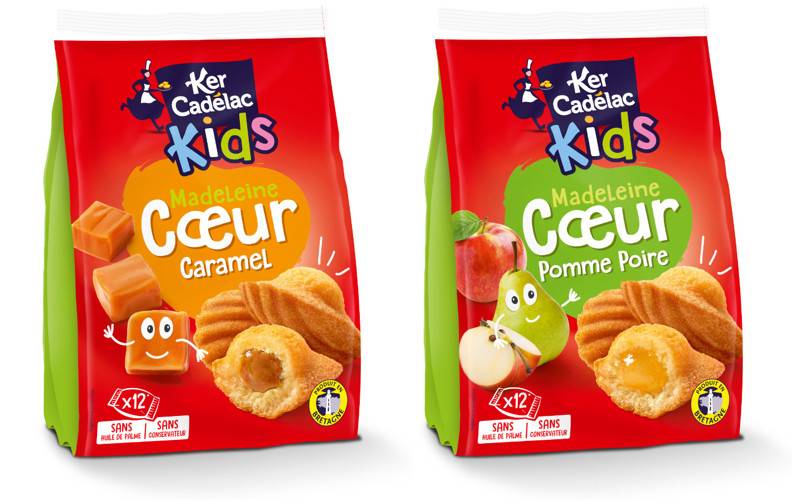 Deux nouvelles recettes de madeleines Ker Cadélac Kids