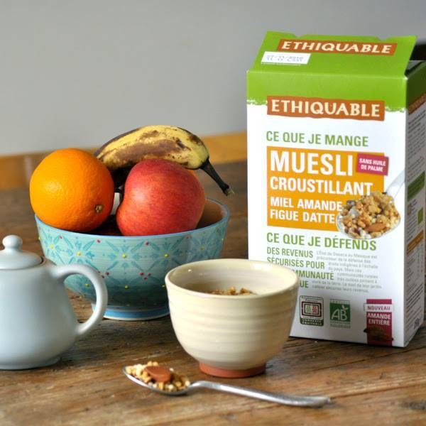 Nouveau muesli Ethiquable et bio