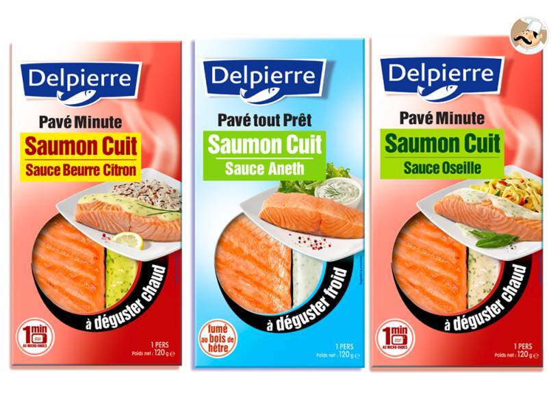 Prenez le large avec les nouveaux pavés de saumon Delpierre !