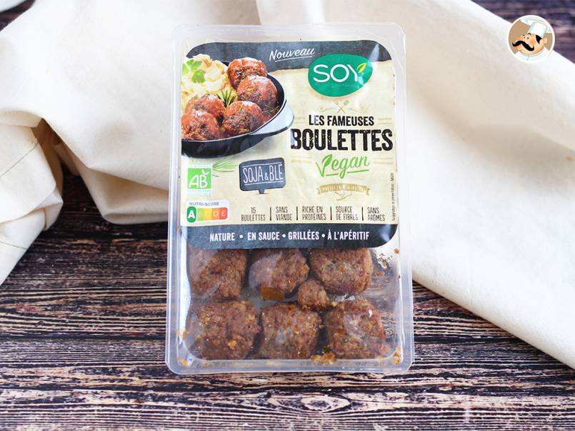 Les fameuses boulettes vegan de Soy