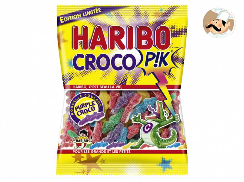 Une nouvelle couleur chez les Haribo Croco PIK !