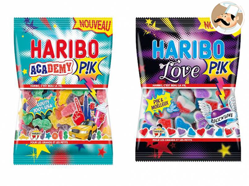 Une rentrée en mode USA et LOVE avec les nouveaux Haribo Pik !