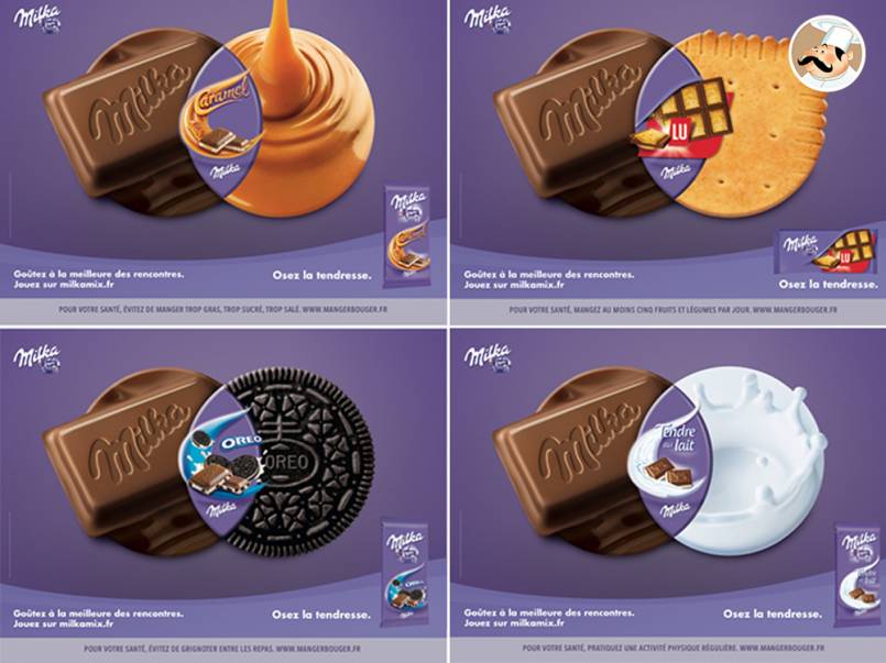 Milka, le mix du meilleur pour votre plus grand plaisir !