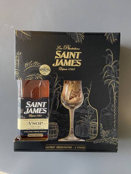 SAINT JAMES, le (très vieux) rhum en OR !