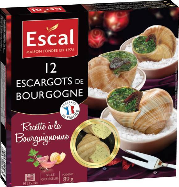 Escal réinvente les escargots avec des produit festifs 