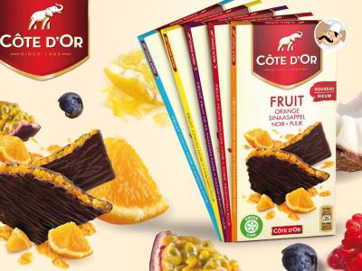 Côte d'Or innove avec sa nouvelle gamme Fruits