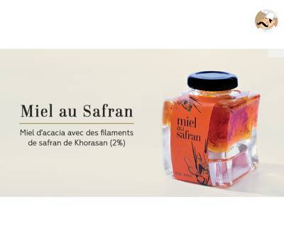 Goûter à la douceur du Miel au Safran d'Evoleum