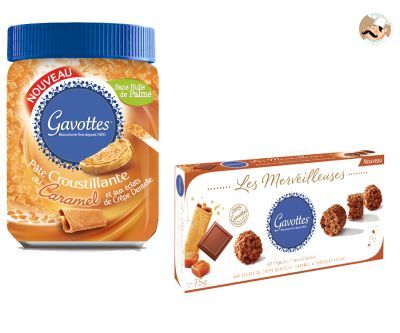 Pâte à tartiner aux éclats de crêpes dentelles, Gavottes (350 g)