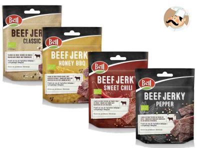 Beef Jerky, les snacks de boeuf signés Bell