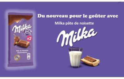 Milka Pâte de noisette