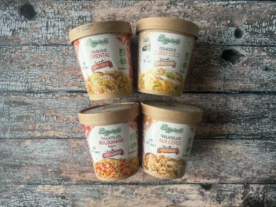 Cups nomades bio Lazzaretti : L’art de bien manger, partout!