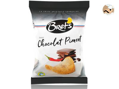 Croquez les chips au chocolat et piment de Bret's