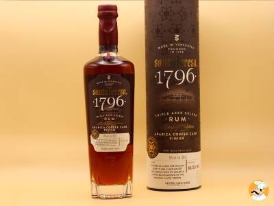 Santa Teresa 1796 Arabica Coffee Cask Finish : le rhum qui marie tradition et intensité du café