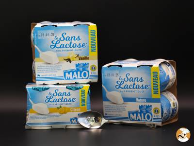 MALO lance une nouvelle gamme sans lactose et aux probiotiques!