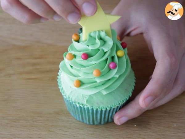 Cupcakes de Noël - 5 ingredients 15 minutes