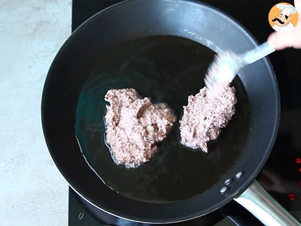 Steak végétal aux riz et haricots rouges - Notre mondeux