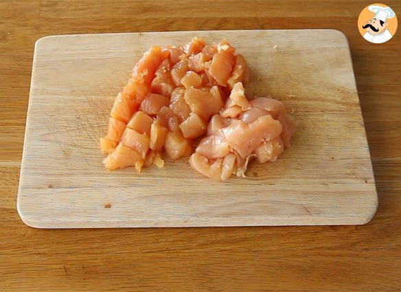 Recette Brochettes de poulet aux poivrons (facile, rapide)