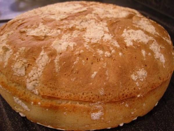 Baguettes de pain express à la farine semi complète sans pétrissage au  Thermomix